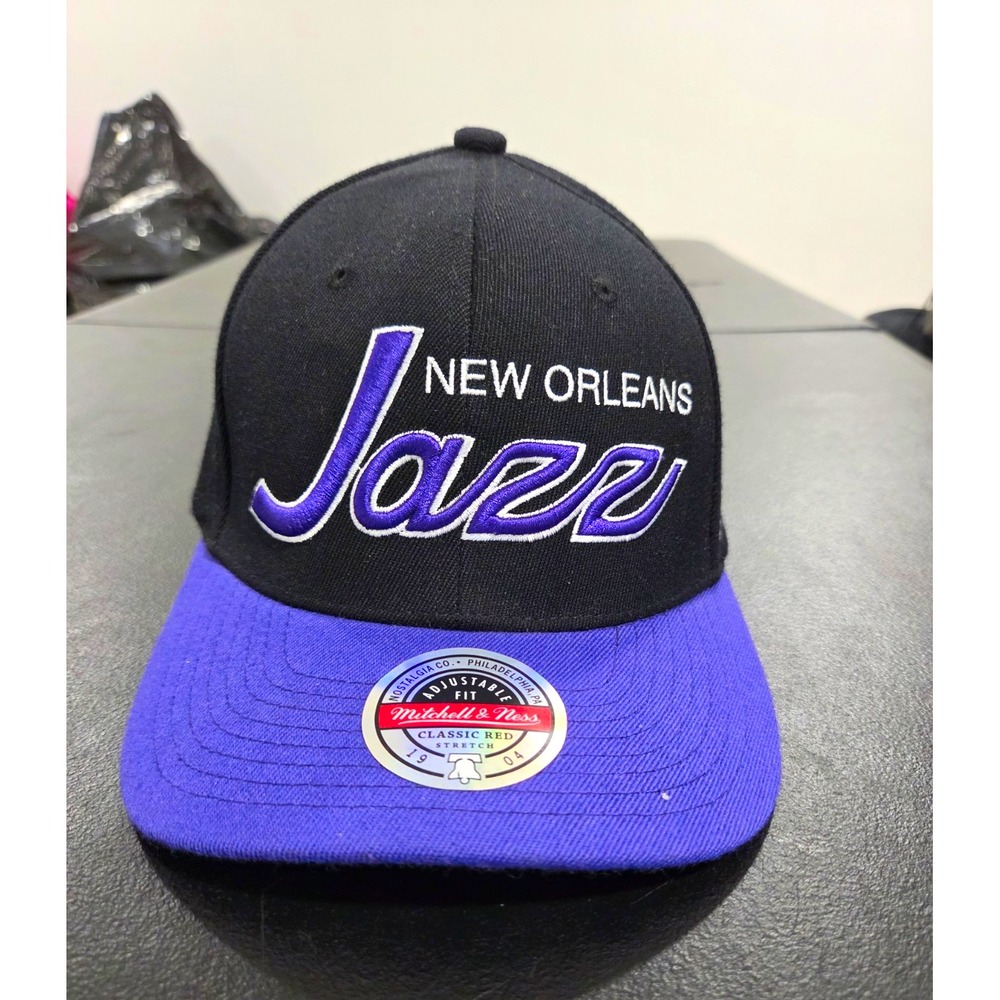 Mitchell & Ness NBA Basketball Utah Jazz Hat Black/Purple One Size